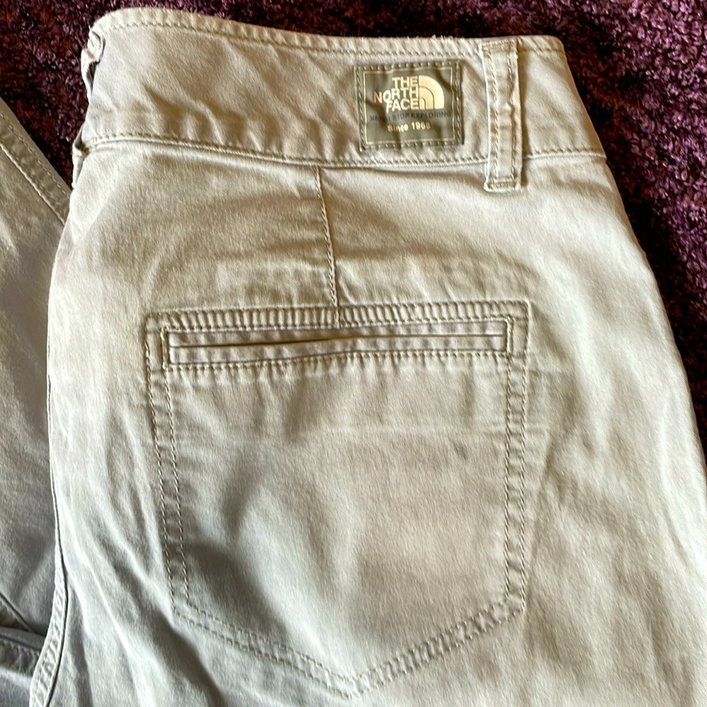 NORTH FACE  khaki pants size 8 women’s
